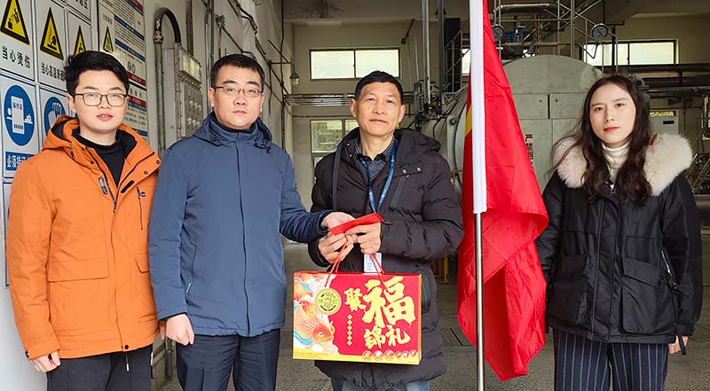 春節(jié)慰問(wèn)送溫暖，歲寒情深暖人心